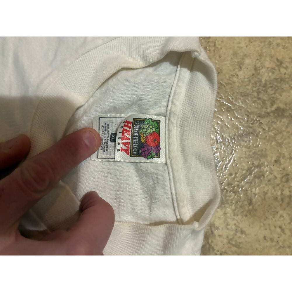 Vintage Marshall Tucker Band White XL T-Shirt 1998 Tour Fruit of the Loom